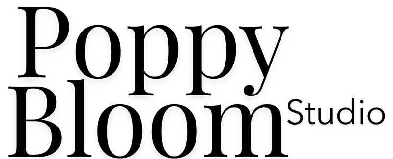 poppy bloom studio logo